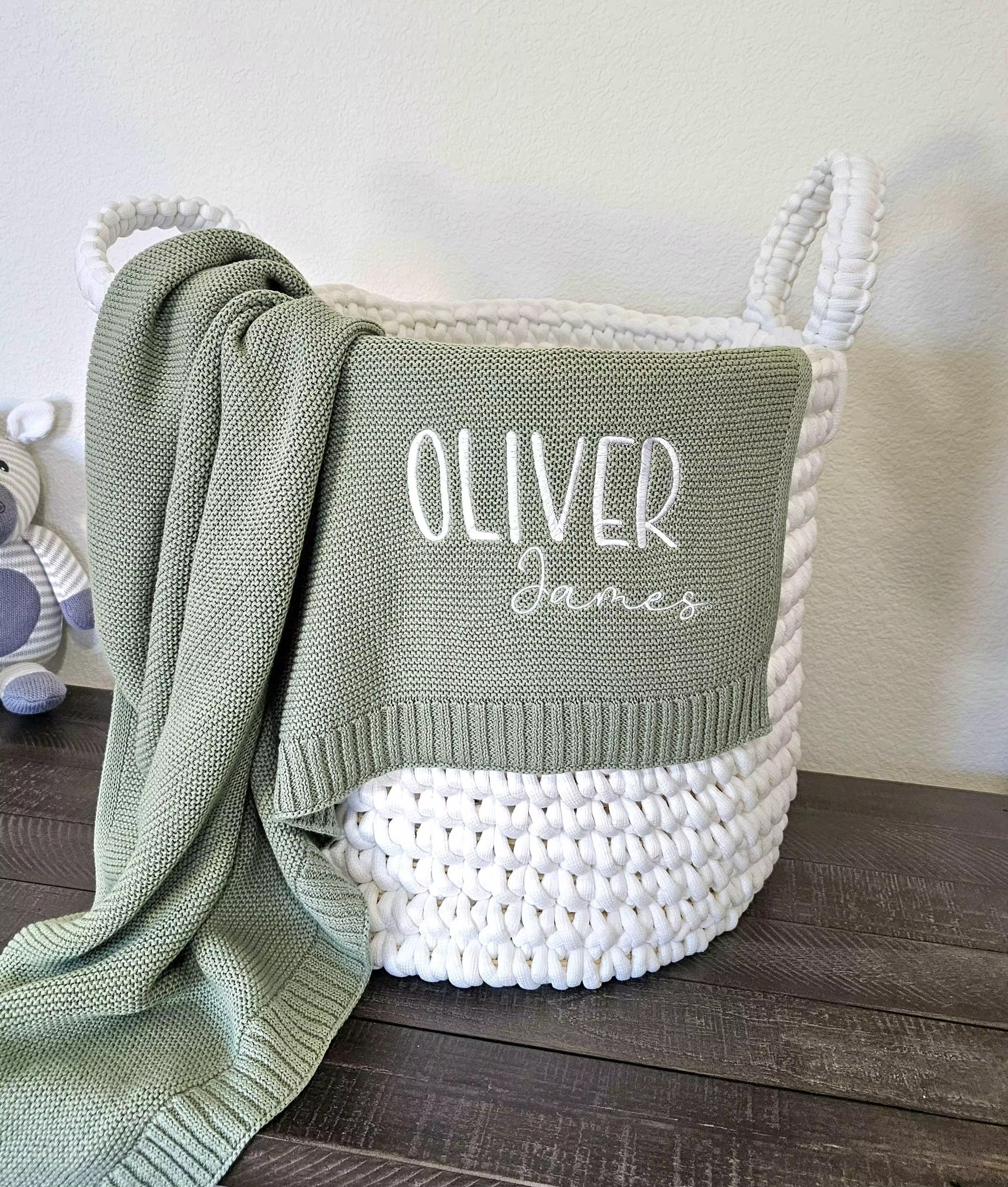 Cotton Knitted Blanket